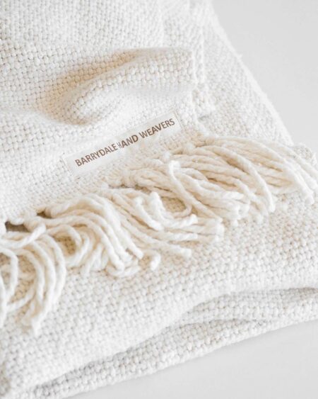 Thick Weave Blanket (Natural)