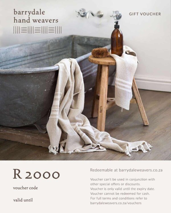Select a Gift Voucher, R2000