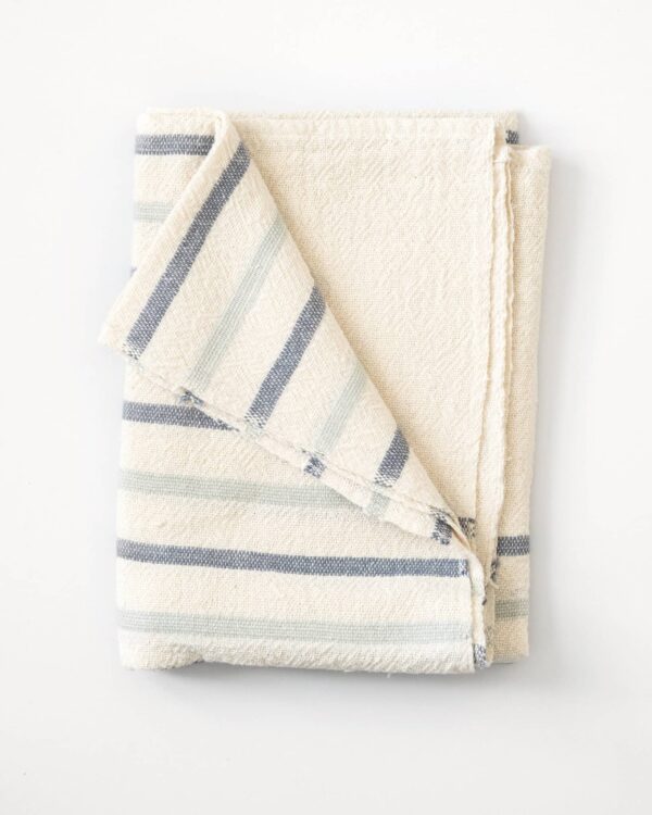 Baby Blanket, Blue & Grey