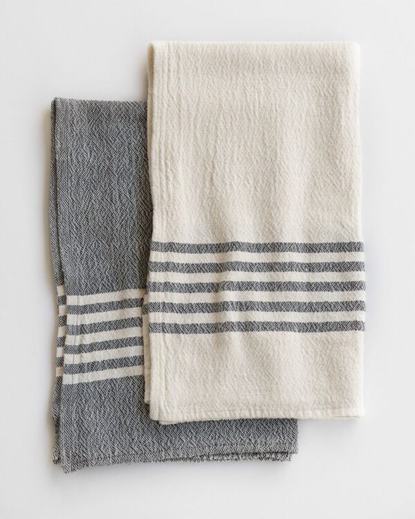 Medium Contemporary Towel Inverse Sets, Charcoal Inverse Set