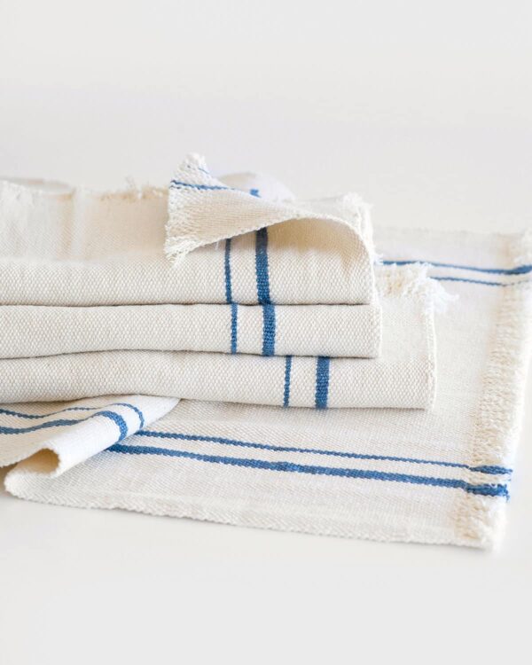 Placemat & Runner Sets, Denim, 4 Seater