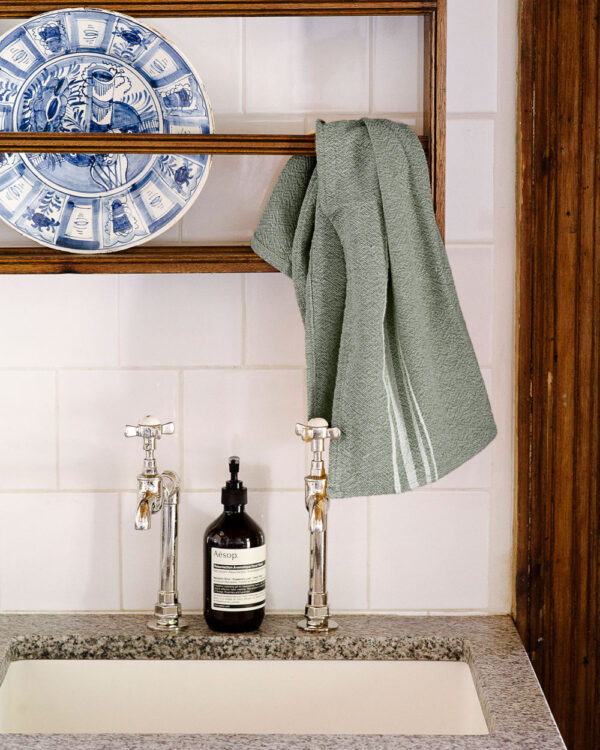 Barrydale Weavers Small Towel (Green)
